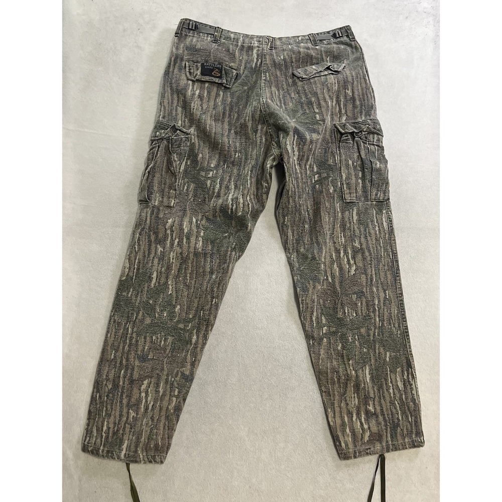 Rattlers Brand Camouflage Hunting Pants Men's Large Long 38x32 USA Outdoor Camo